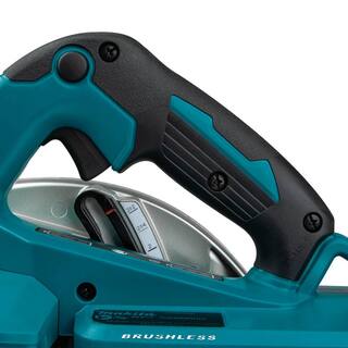 Makita 18V X2 LXT Lithium-Ion (36V) 7-14 in. Brushless Cordless Circular Saw Guide Rail Compatible Base (Tool-Only) XSH08Z