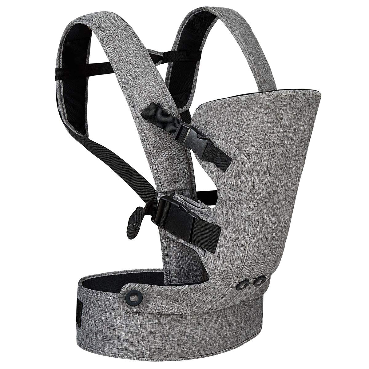 BABY JOY Baby Carrier, 4 in 1 Convertible Carrier with Adjustable Straps, Waist Belt and Breathable Mesh