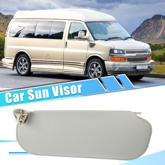 Unique Bargains Front Left Sun Visor For Chevrolet Express 1500 2500 3500 Van 2006 2010 Beige