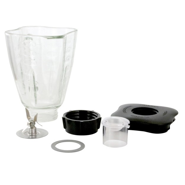 Better Chef 6 Piece 59 Oz Square Blender Glass Jar Replacement Kit