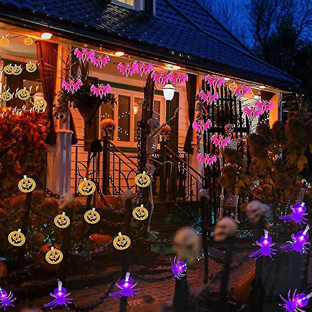 Halloween String Lights 3m Battery Operated Ghost String Lights