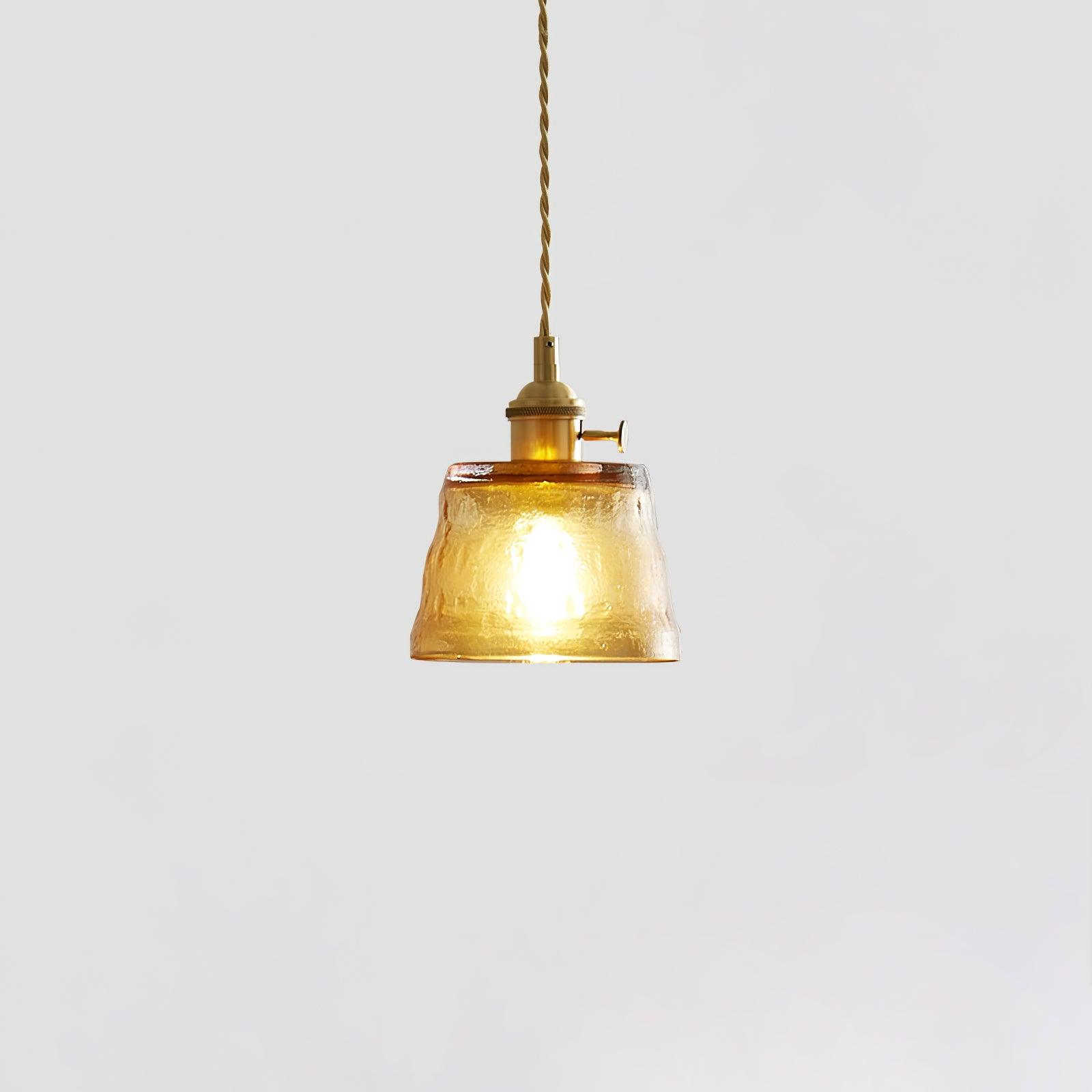 Glass Cup Pendant Lamp