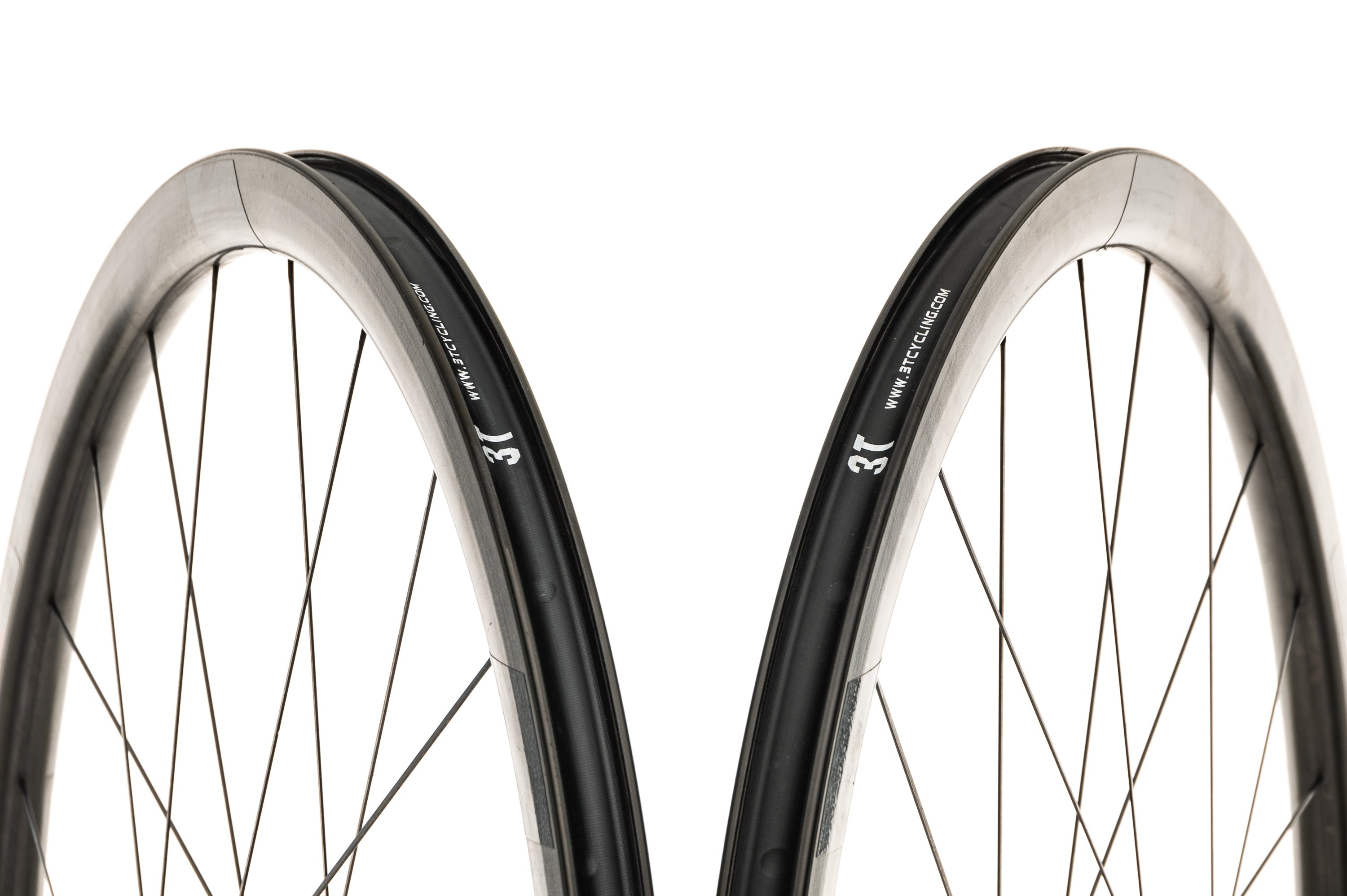 3T Discus C35 Team Stealth Disc Carbon Clincher 700c Wheelset