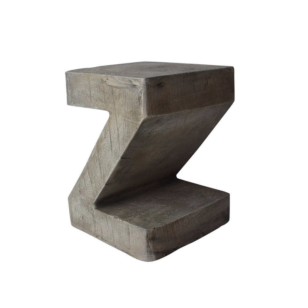 DeAngelo Light Weight Concrete Side Table by Christopher Knight Home