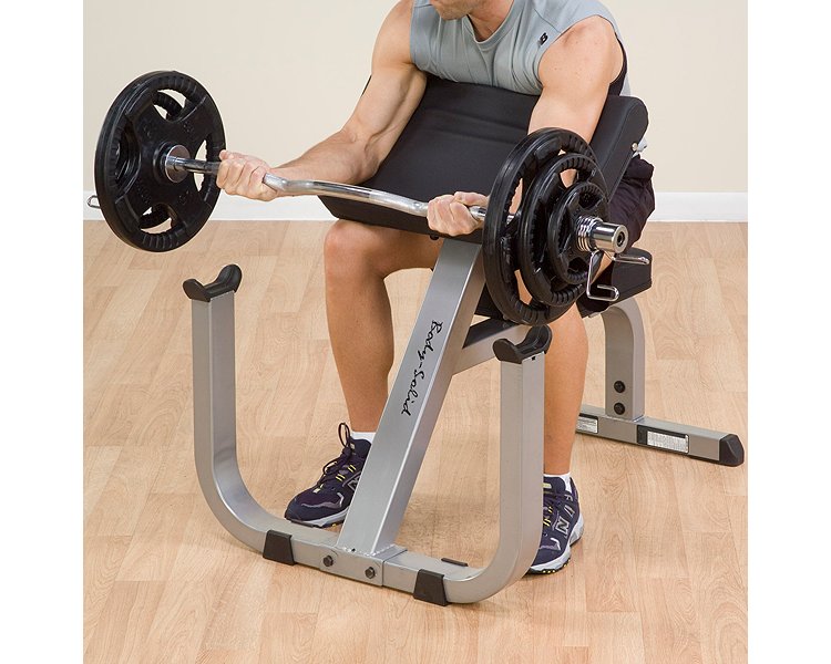 Body-Solid Heavy-Duty Preacher Curl Bench