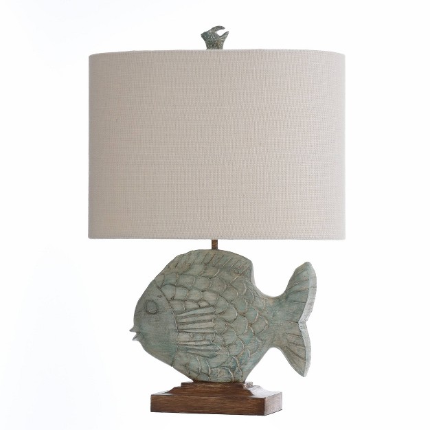 Coastal Cast 3 way Table Lamp Nemo Blue Stylecraft