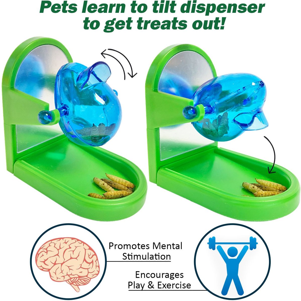 Exotic Nutrition Tilt-N-Treat Sugar Glider and Mouse Treat Dispenser