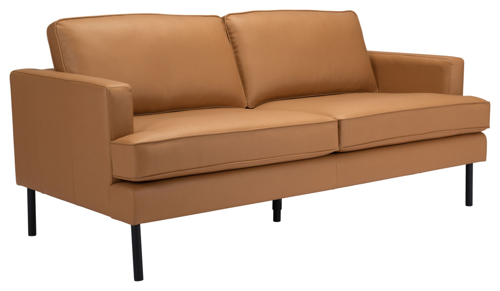 Decade Sofa Brown   Modern   Sofas   by GwG Outlet  Houzz