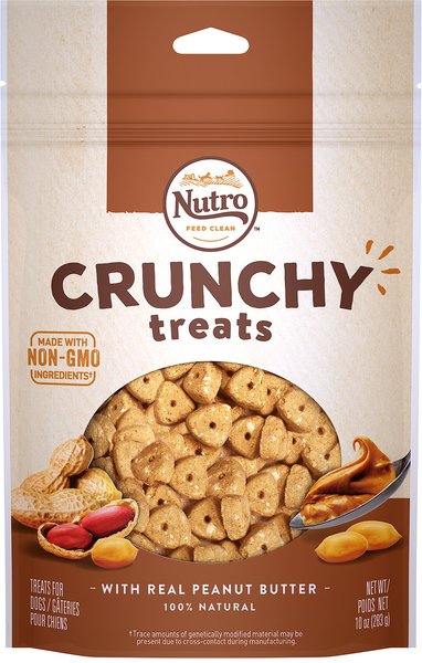 Nutro Crunchy with Real Peanut Butter Dog Treats