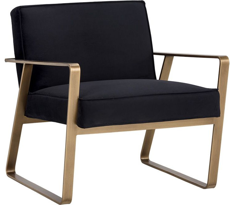 Sunpan MIXT Kristoffer Lounge Chair   Contemporary   Armchairs And Accent Chairs   by Unlimited Furniture Group  Houzz