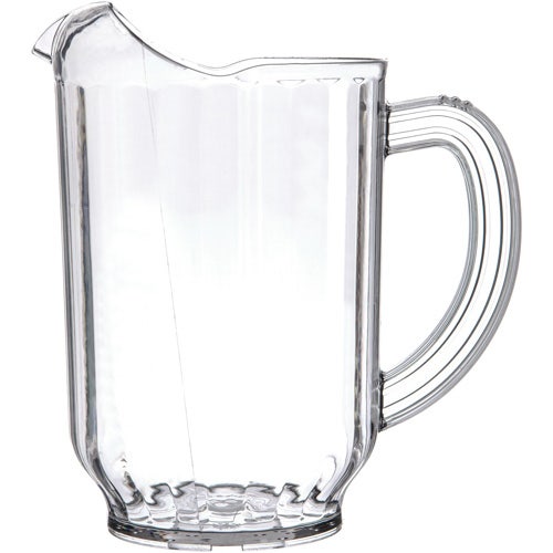 Carlisle 554007 Versapour Pitcher， 60 oz， Clear