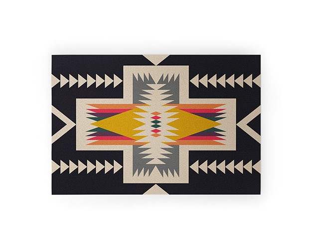 Urban Wild Studio Bonfire Welcome Mat Society6