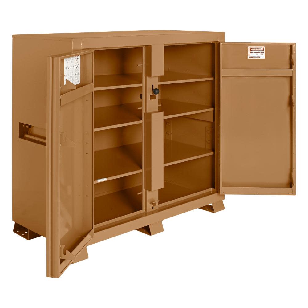 JOBMASTER® Cabinet， 59.4 Cu. Ft. Steel Jobsite Box ;