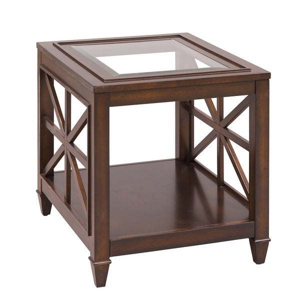 Liberty Caroline Espresso Stain End Table