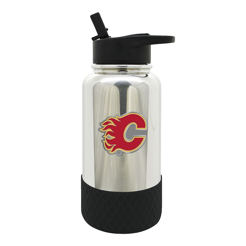 NHL Calgary Flames 32-oz. Chrome Hydration Bottle