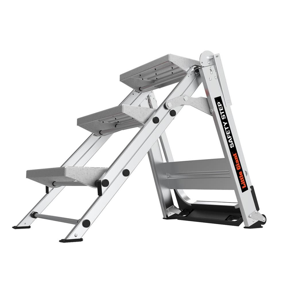 Safety Step M3 Aluminum Type 1A Step Stool with Handrail