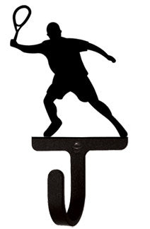 Village Wrought Iron WH 191 S Tennis Player   Wall...