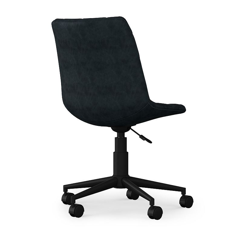 Simpli Home Chambers Executive Swivel Office Chair