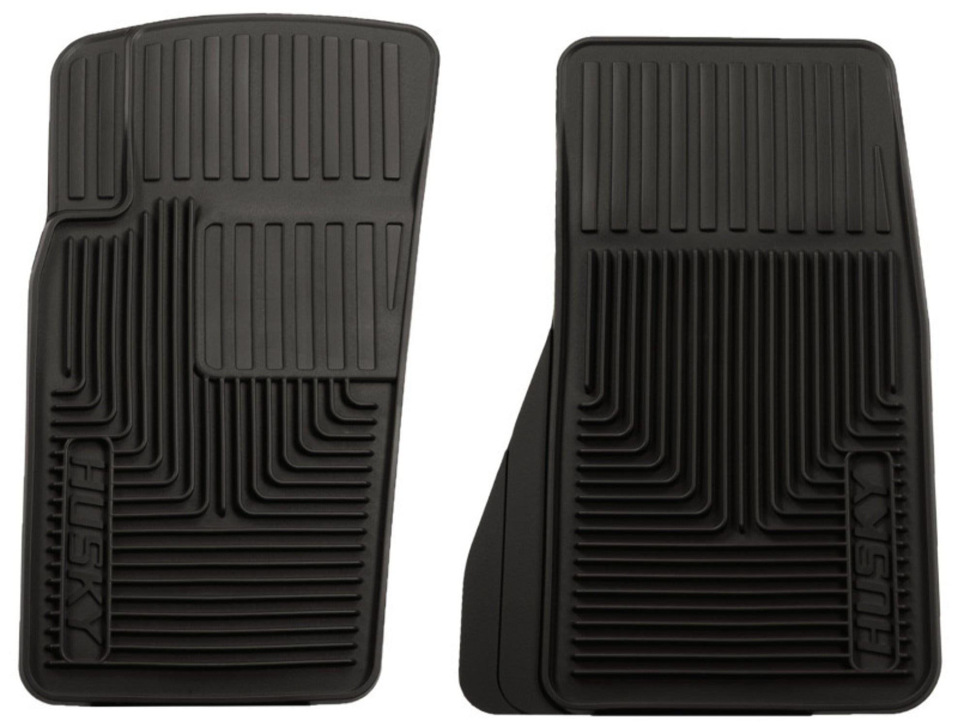 Husky Liners Heavy Duty Floor Mats Front Floor Mats Black Compatible with 1984-2001 Jeep Cherokee， 1993-04 Jeep Grand Cherokee， 07-09 Jeep Wrangler