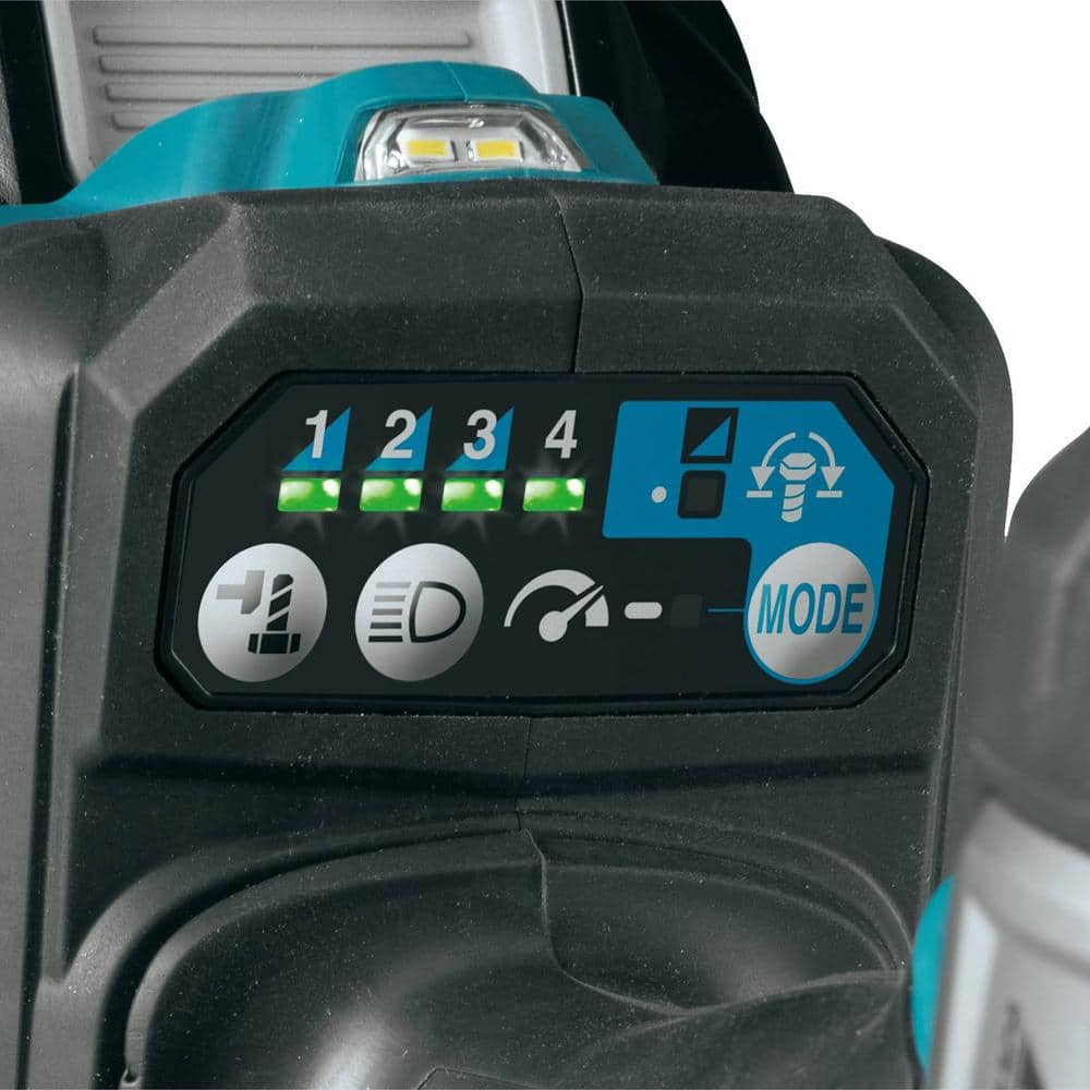 Makita 40V Max XGT Brushless Cordless 4-Speed High-Torque 3/4 in. Impact Wrench Kit w/Friction Ring Anvil 2.5Ah GWT01D