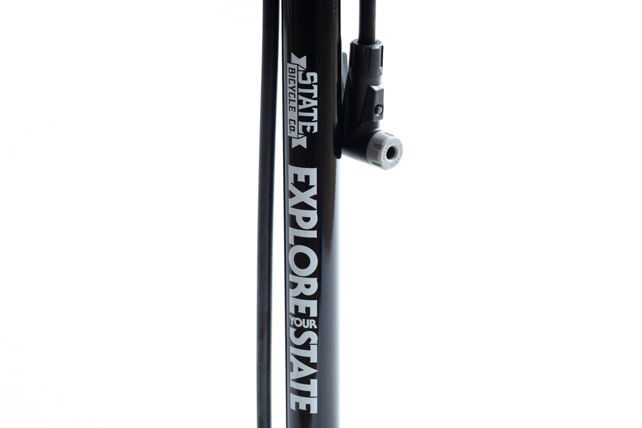 State Bicycle Co. -  Floor Pump (Presta & Schrader)