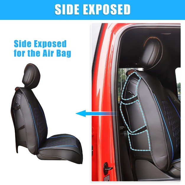 Unique Bargains Front Rear Seat Protector Pads For Gmc Sierra 1500 5 Pcs