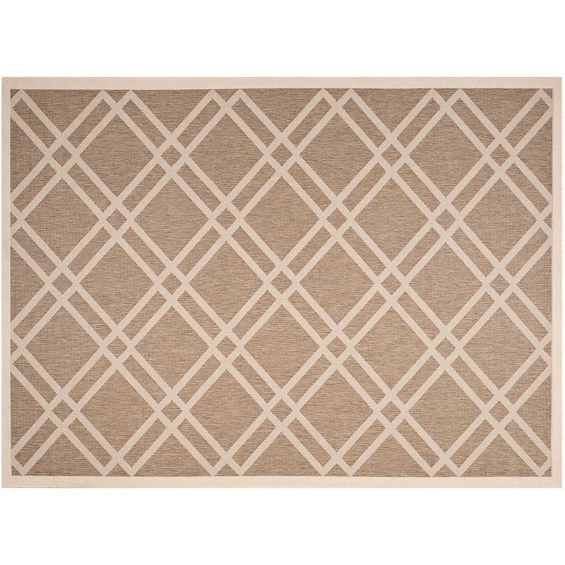 Safavieh Courtyard Lattice Indoor Outdoor Rug