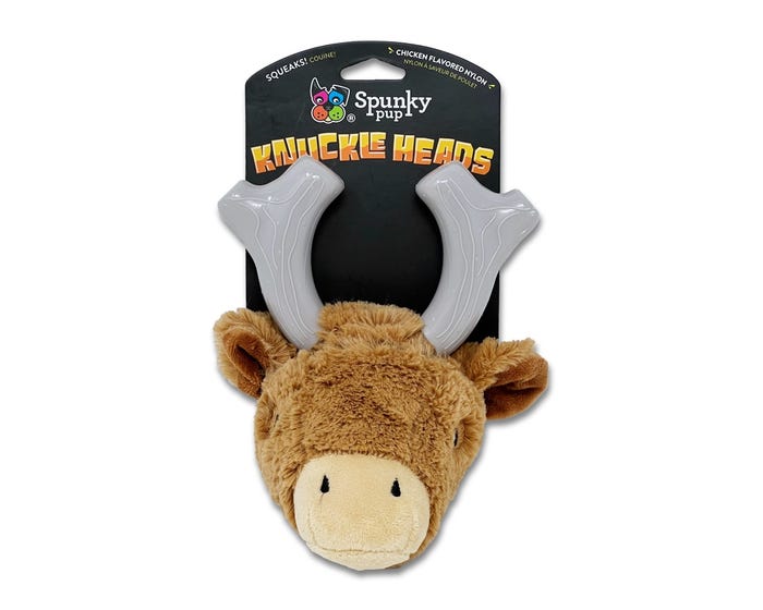 Spunky Pup， Knuckleheads Dog Toy， The Deer - 2253