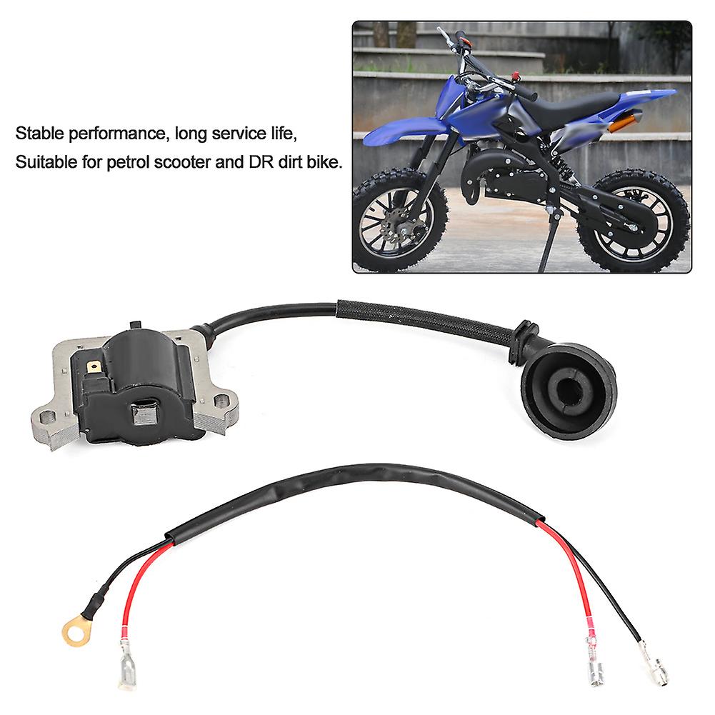 49cc Engine Petrol Scooter / Dr Dirt Bike / Ignition Coil 2.44in With Wire