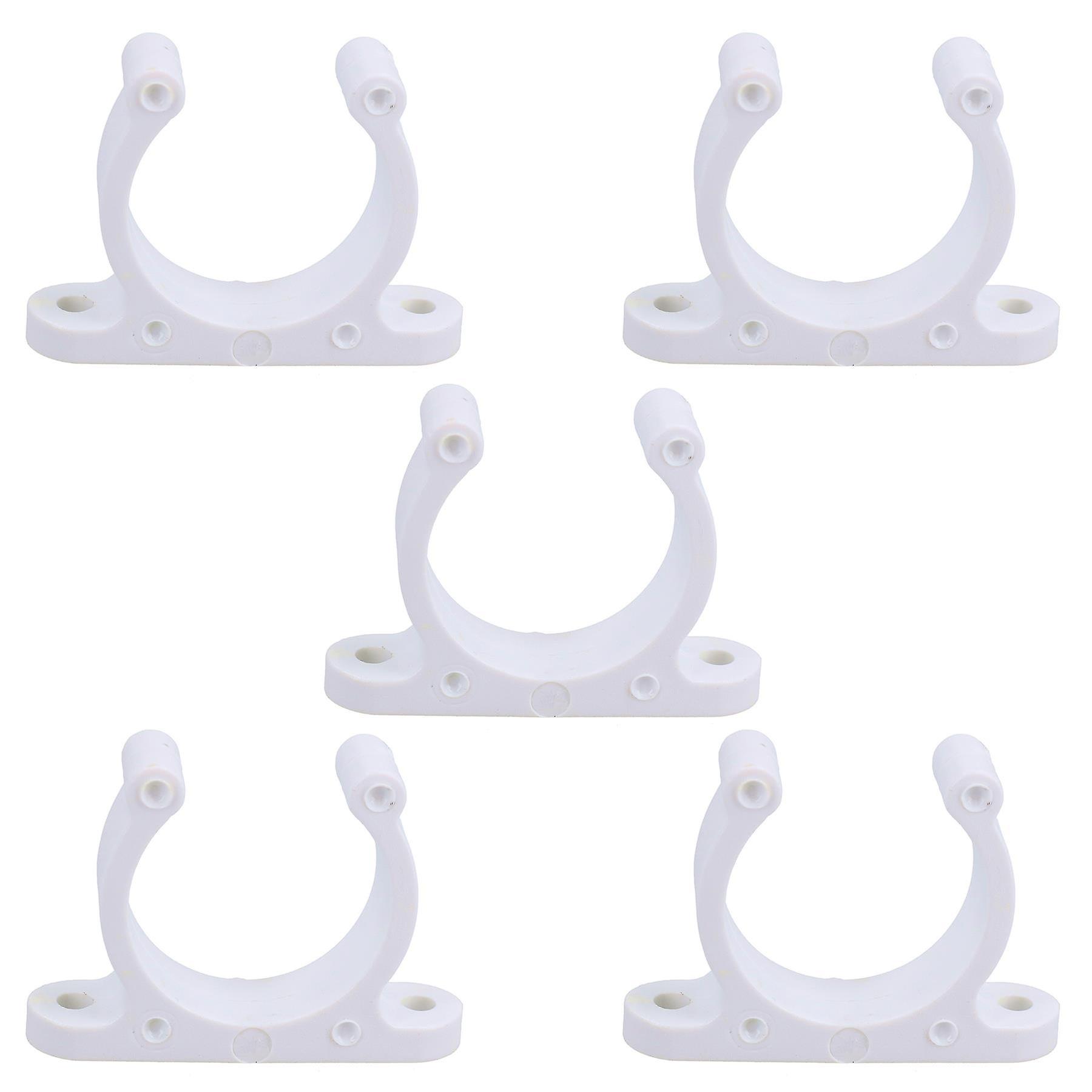 5 Pack 15mm Polyamide Tube Storage Clip Paddle Boat Hook Pole Tool Plastimo