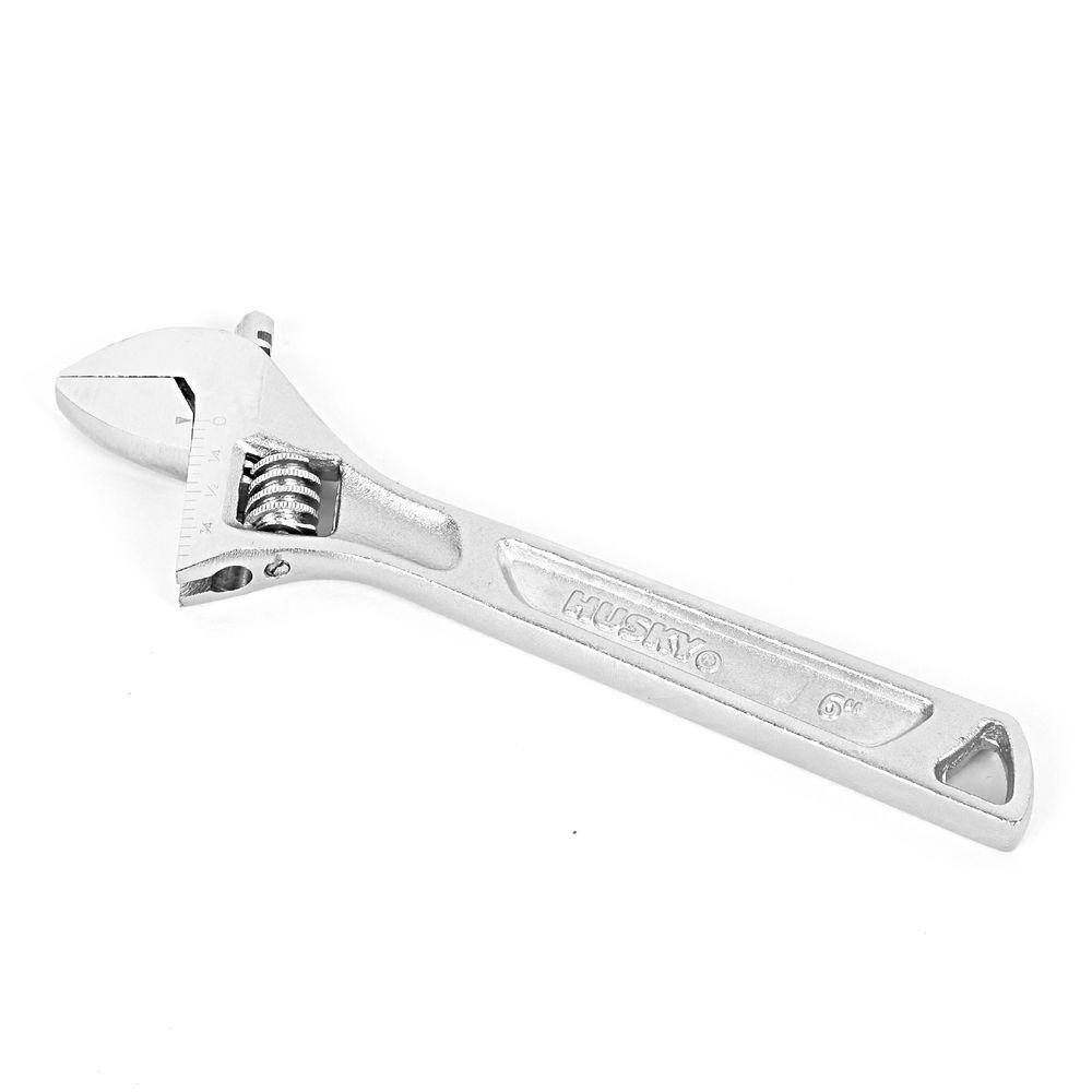 Husky 6 in. Double Speed Adjustable Wrench 96595