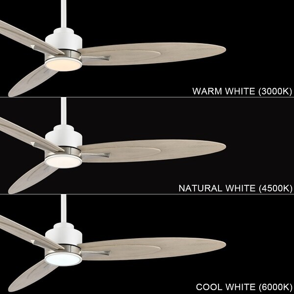 WINGBO 60-in 3-Blades Indoor Ceiling Fan with LED Light and Remote Shopping - The Best Deals on Ceiling Fans | 41287940