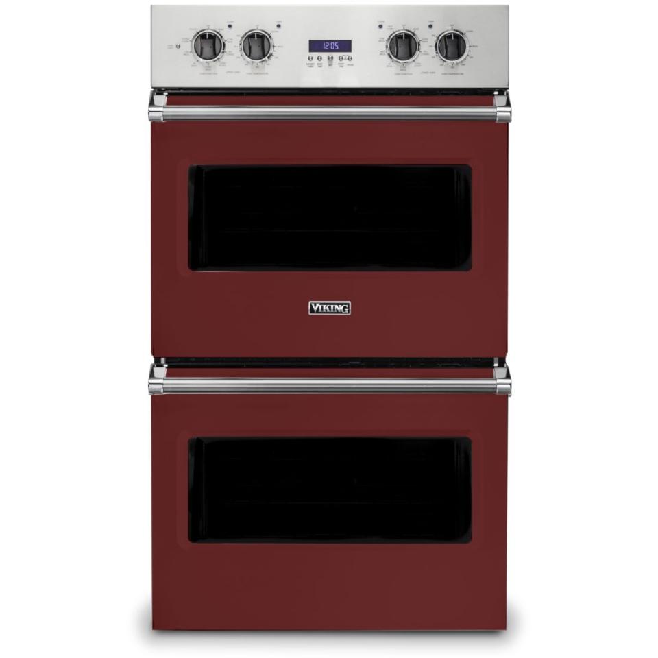 Viking 30-inch 9.4 cu.ft. Built-in Wall Double Oven with TruConvec Convection VDOE130RE