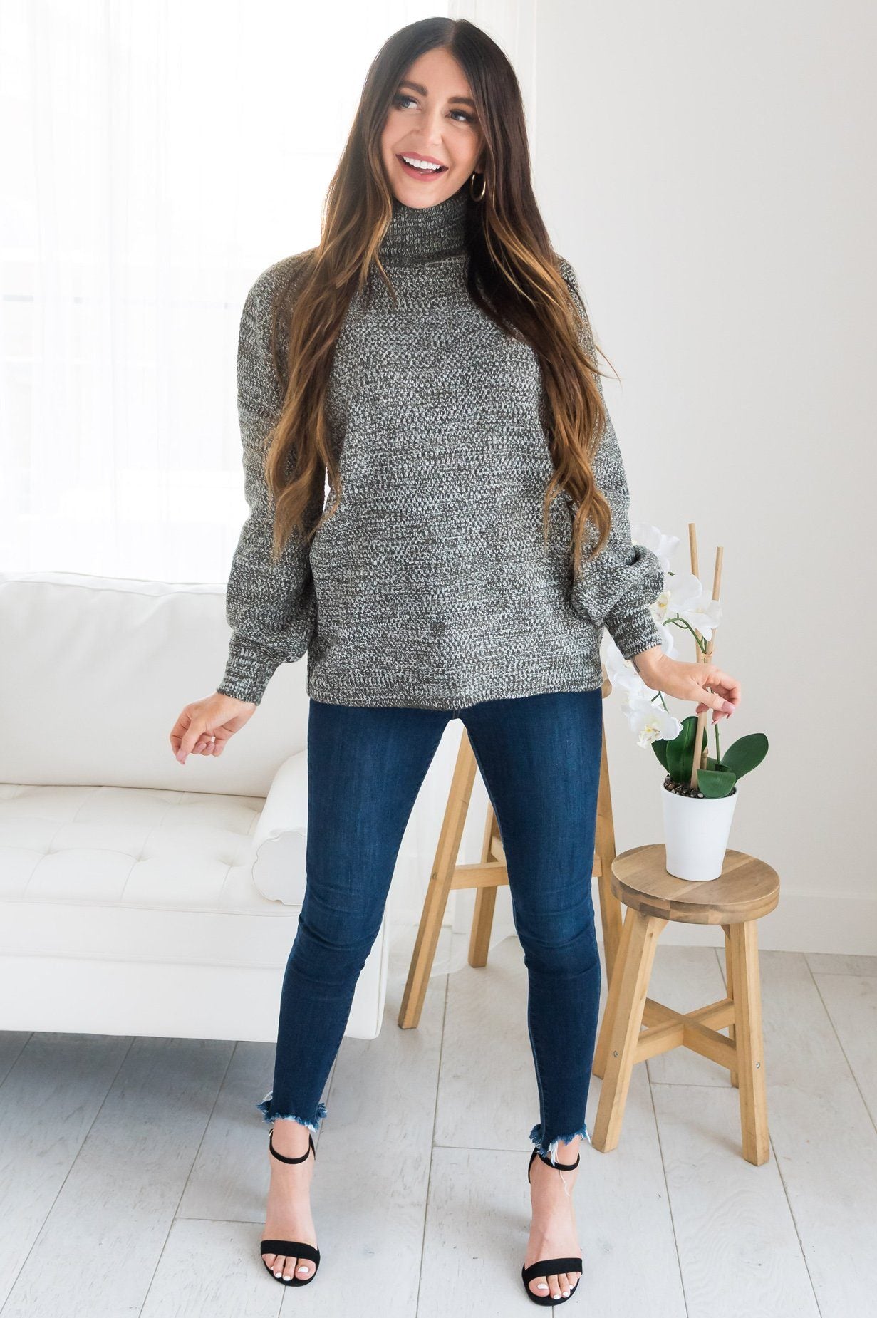 My Sweetheart Modest Turtleneck Sweater