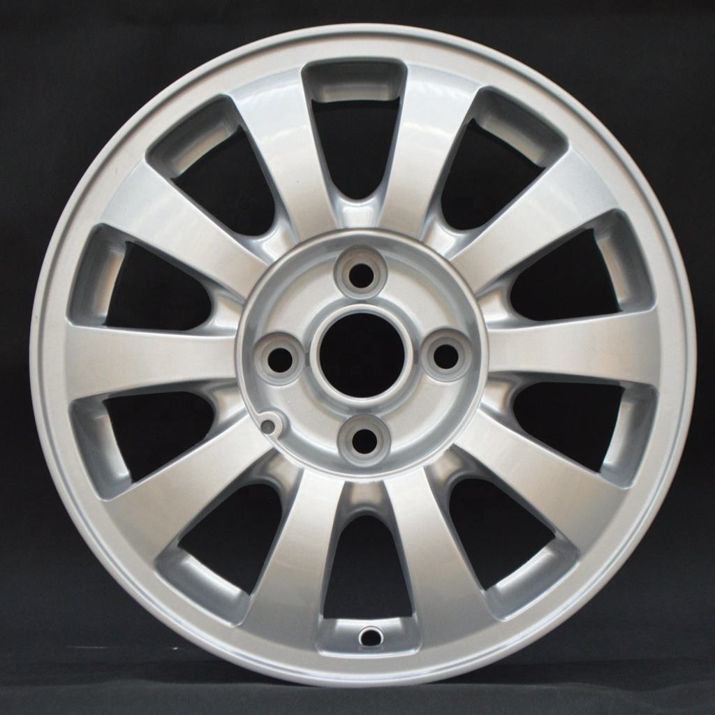 Sliver Painting oy Wheel Rims Multi Spoke 15x5.5 inch Passenger Car Wheels 4x100 Professional