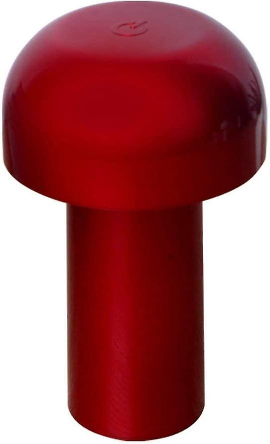 3w Mushroom Led Table Lamp(red)