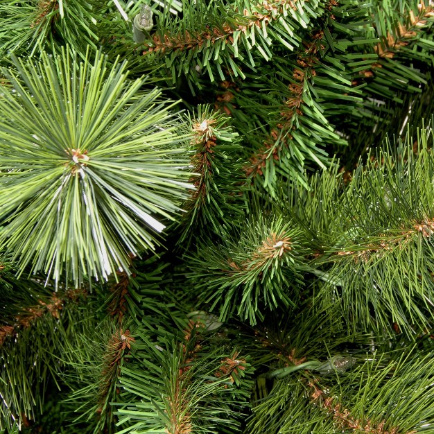 National Tree Company 7.5 Ft. Rocky Ridge Slim Pine Tree With Clear Lights