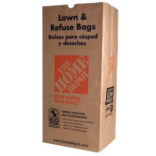 The Home Depot 30 Gal. Paper Lawn and Leaf Bags - 20 Count HDLL163520PK