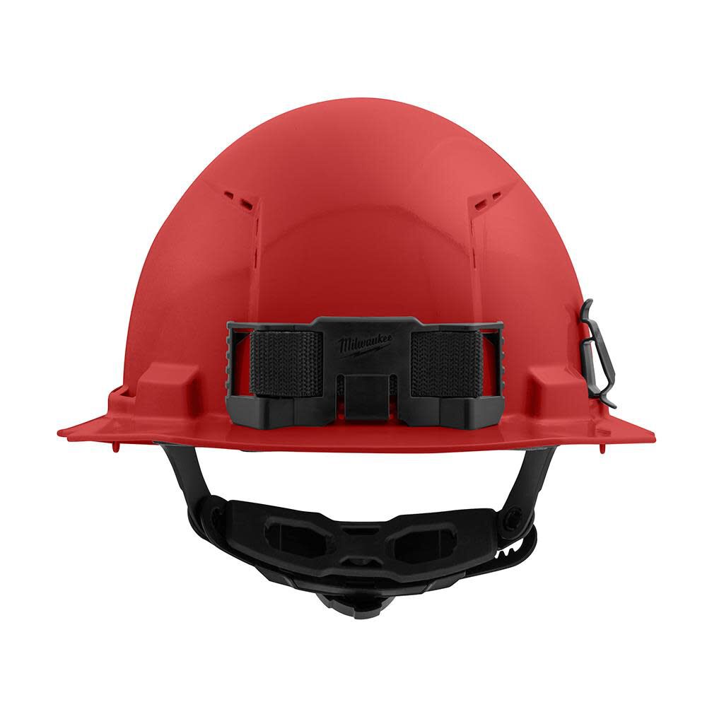 MW Red Full Brim Vented Hard Hat with 6pt Ratcheting Suspension Type 1 Class C 48-73-1229 from MW