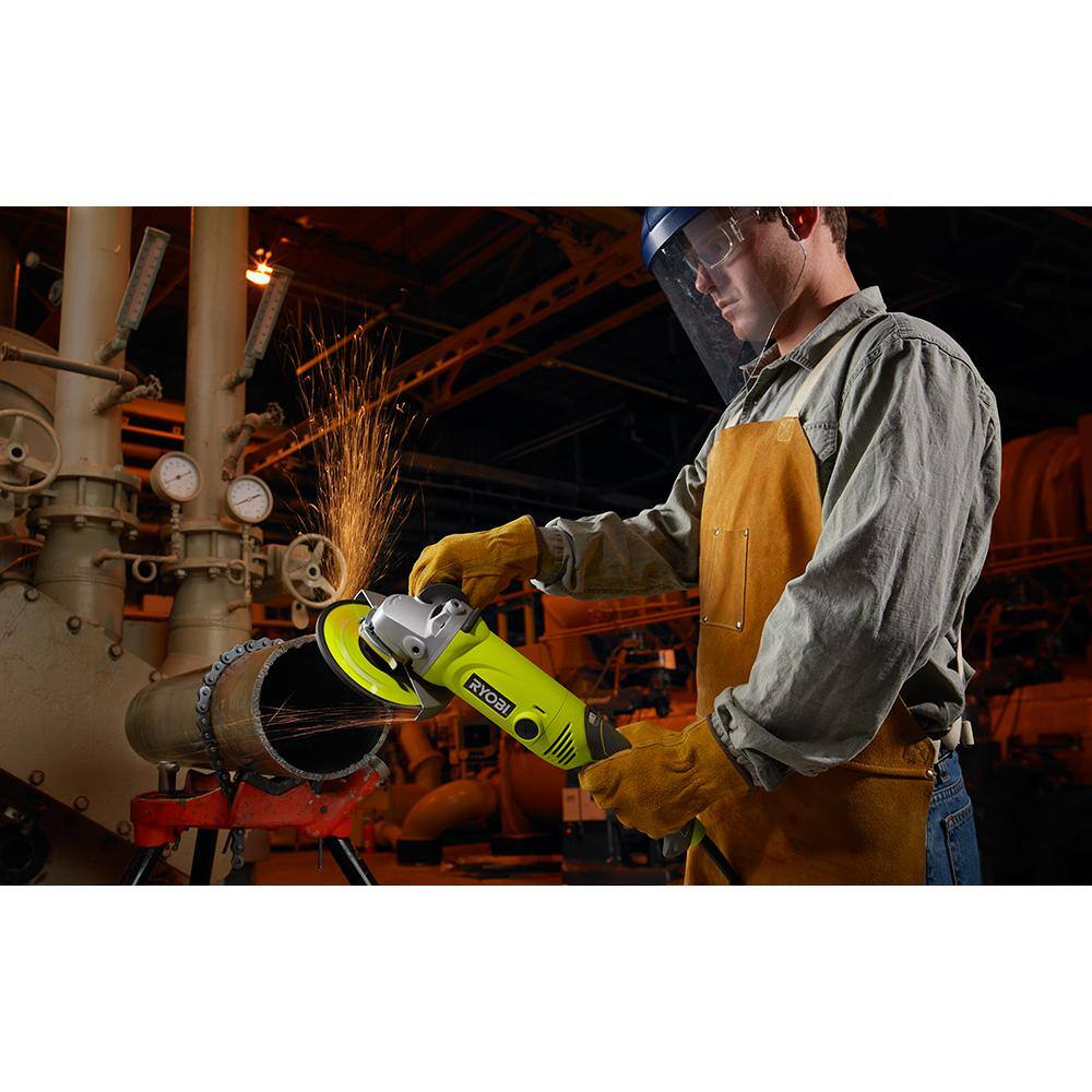 RYOBI 7 in. 10 Amp Angle Grinder AG701