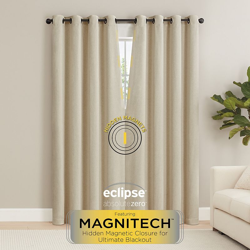 eclipse Magnitech 2-Pack Crawford Blackout Window Curtains