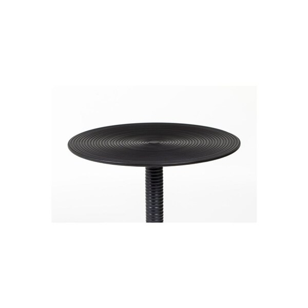 Bold Monkey Hypnotising Round Pedestal Side Table