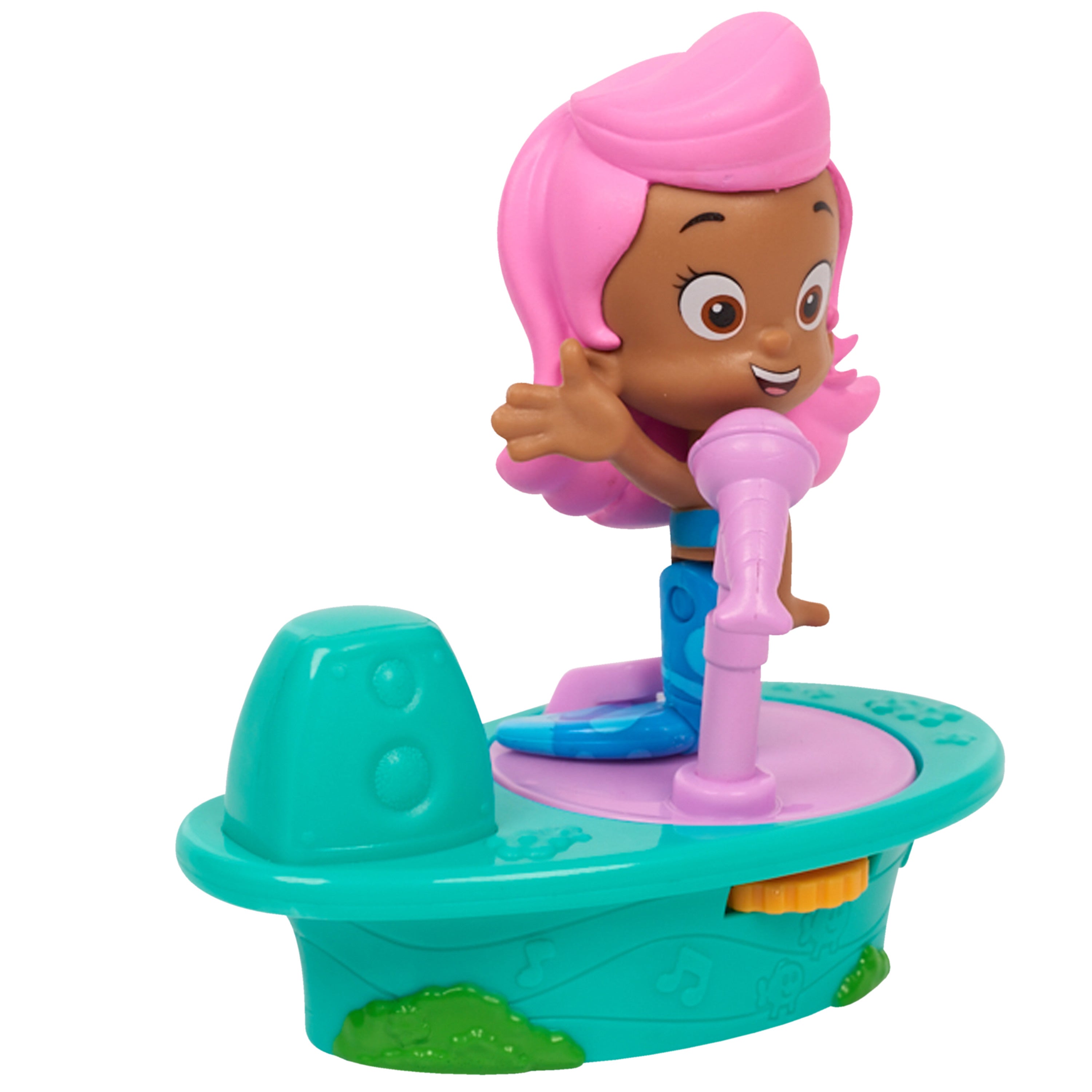 Bubble Guppies Molly's Rock Star Stage Playset，  Kids Toys for Ages 3 Up， Gifts and Presents