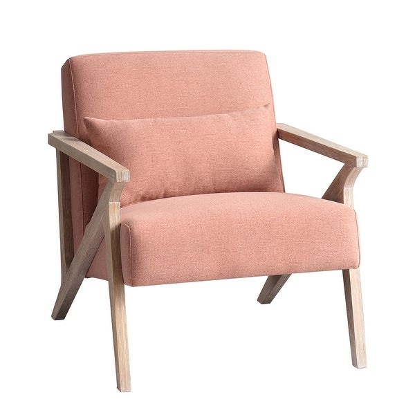 Ebello Accent Armchair Solid Hardwood Upholstered for Living Room