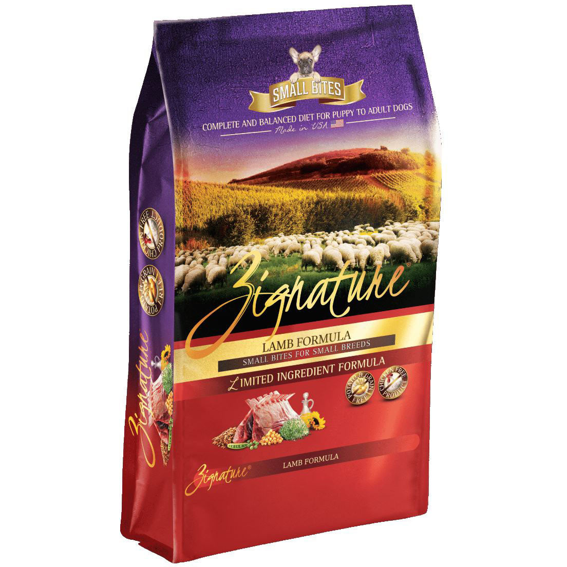 Zignature Lamb Small Bites Dog Food