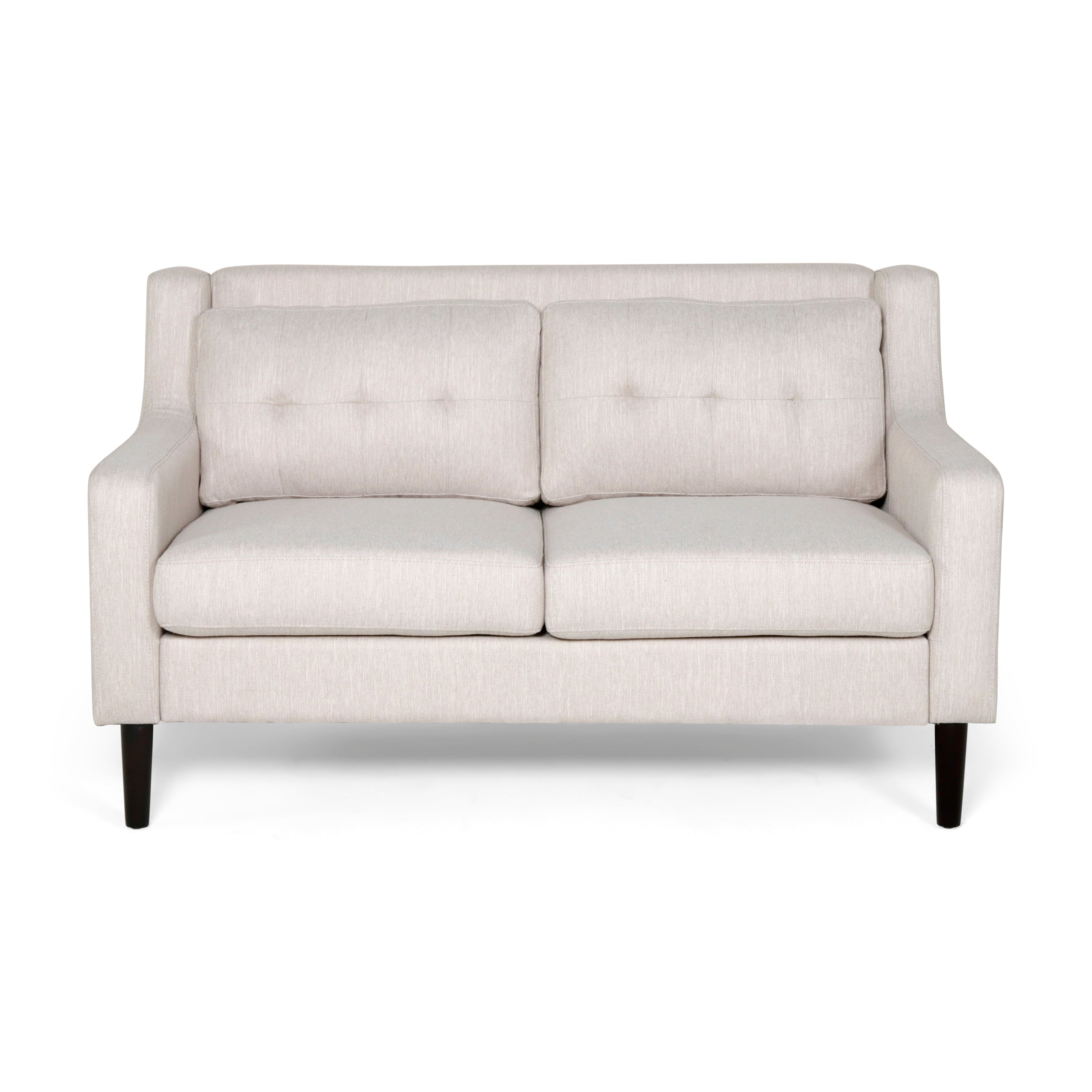 Anaysha Contemporary Fabric Loveseat