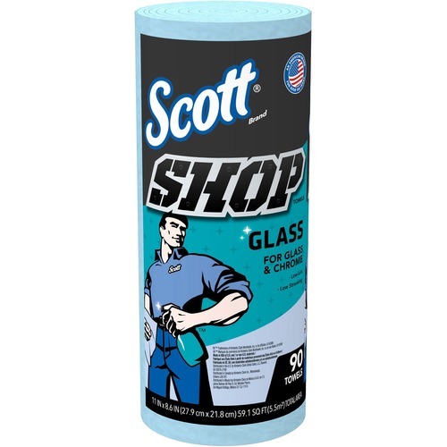 Scott Glass Cleaning Shop Towels  KCC32896