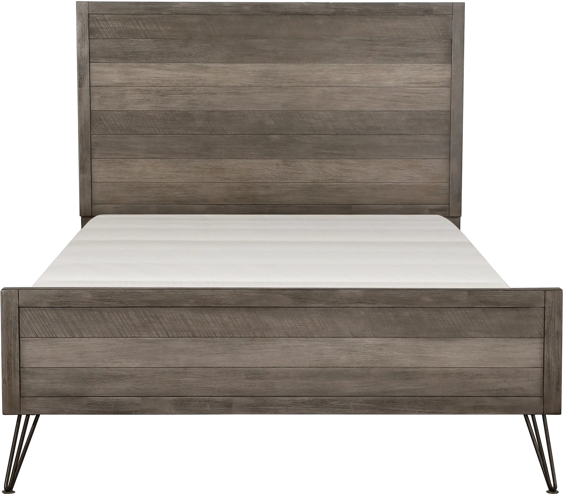 Urbanite Gray King Size Bed