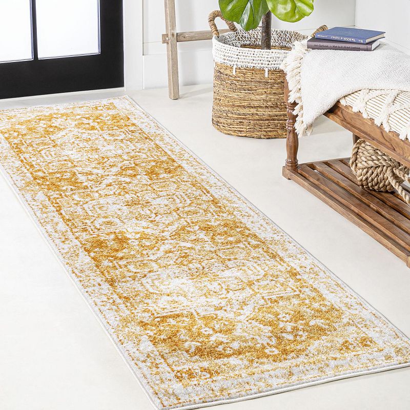 JONATHAN Y Audrey Bohemian Ornate Medallion Rug