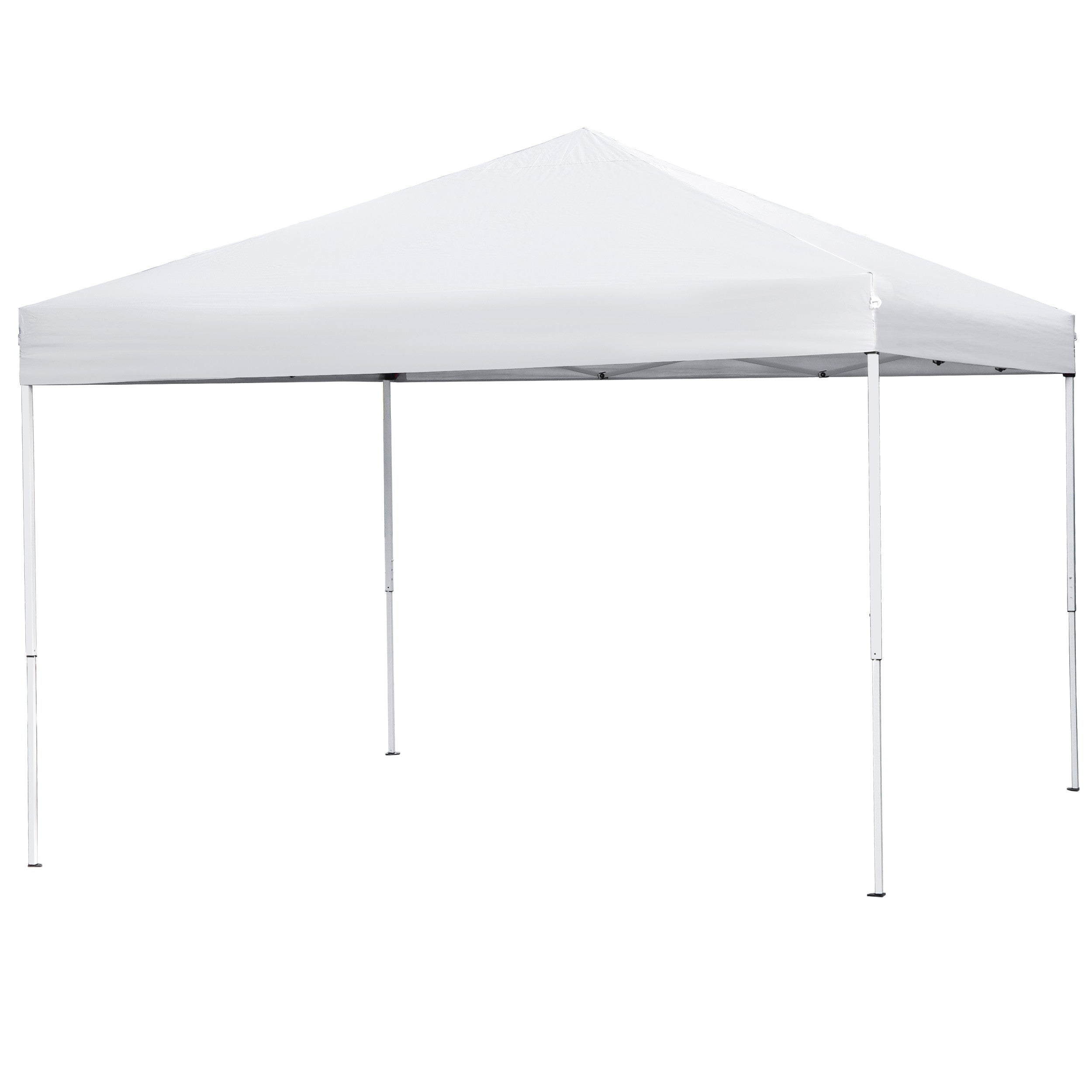 ZENY 10 x 10FT Party Tent Pop-up Canopy Foldable Waterproof Gazebo Tent with Carrying Bag White